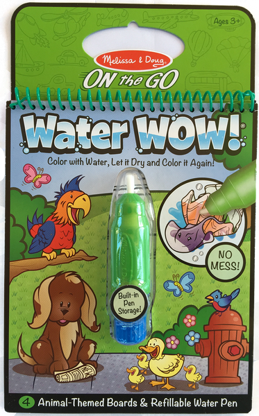 Item #: 312 - Melissa & Doug Water Wow Coloring Book – Animal – Black  Raven's Ship Store