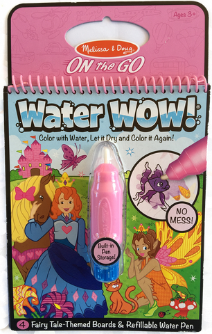 Item #: 311 - Melissa & Doug Water Wow Coloring Book – Fairy Tale