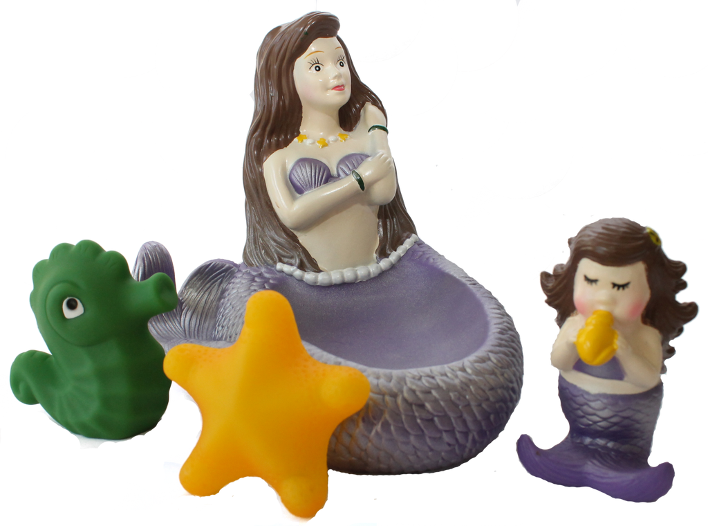 Item #: 109 - Mermaid Purple - Tub Toy