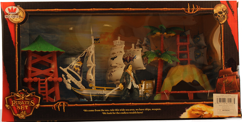 Item #: 129 - Pirate Ship Set