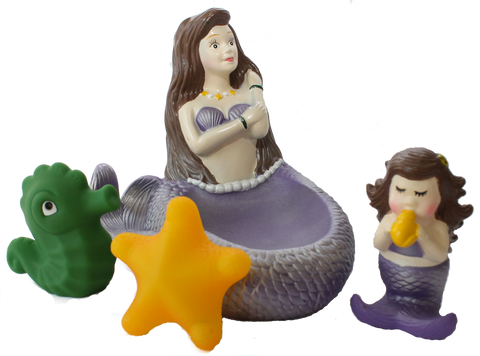 Item #: 109 - Mermaid Purple - Tub Toy